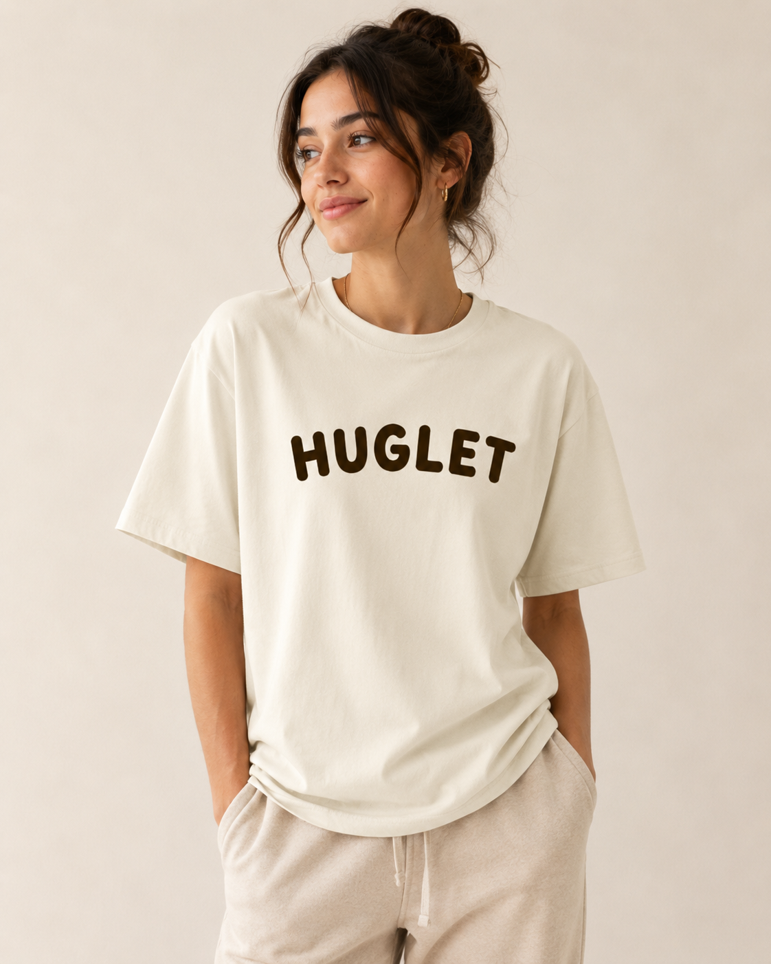 Huglet Comfort Oversized Tee | T4