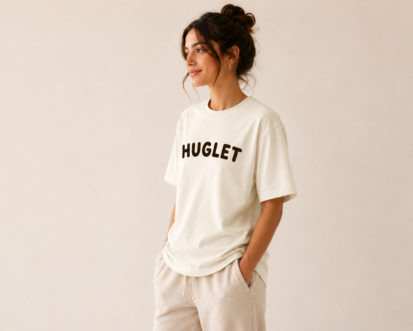 Huglet Comfort Oversized Tee | T2